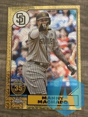 Manny Machado 2022 Series 1 1987 Silver Pack Chrome Mojo #T87C-44 Padres